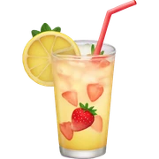 Strawberry lemonade sticker
