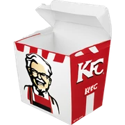 KFC box sticker