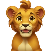 Simba sticker