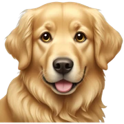 golden retriever  sticker
