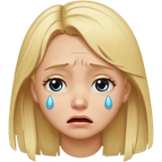 Cry girl
 sticker