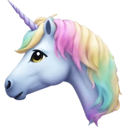 unicorn love sticker