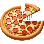Pizza sticker