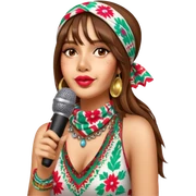 Colorful Singer sticker