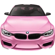 Pink bmw sticker