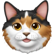 calico cat sticker