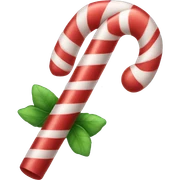 Candy cane  sticker