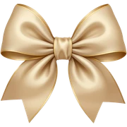 پاپیونBeige bow sticker