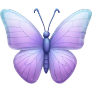 crystal butterfly sticker