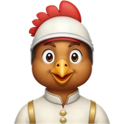 chicken jockey  sticker