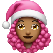 Pink Christmas  sticker