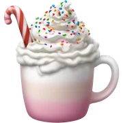 cute hot chocolate sticker
