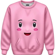 Sudadera rosa sticker