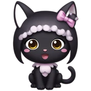 Kuromi Sanrio sticker