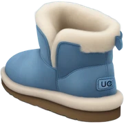 ugg splidder bleu sticker