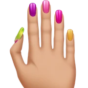 Nail it sticker