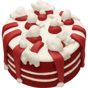 red velvet cake sticker