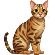 bengal cat sticker