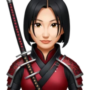 Katana Master sticker