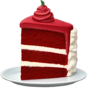 Red velvet cake  sticker