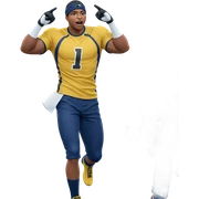 boys in salute with gloves sticker