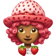 Strawberry shortcake sticker