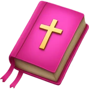 Pink Bible  sticker