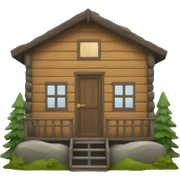 summer camp cabin sticker