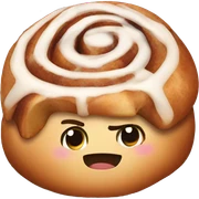 Cinnamon roll sticker