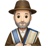 Rabbi sticker