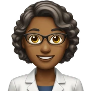 Social worker female sticker