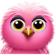 Angry birds stella sticker