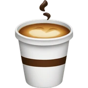Coffee sticker