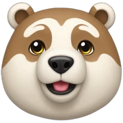 oso perezoso brumoso sticker