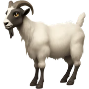 Goatman combination sticker