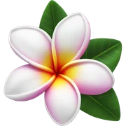 Plumeria  sticker
