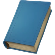 blue book sticker