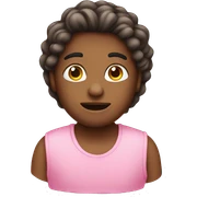 Pink emojis sticker