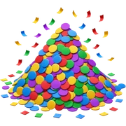 Konfetti  sticker