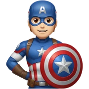 Captain America Emojis sticker