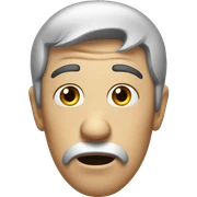 Confused face sticker