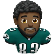 Philadelphia Eagles player sticker