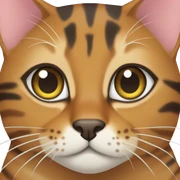 bengal cat sticker