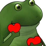 Heart sticker