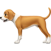 dog with small legs sticker