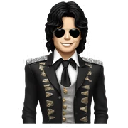 Michael jackson sticker