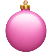 pink ornament  sticker