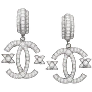 Chanel earrings diamond  sticker