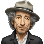 bob dylan sticker