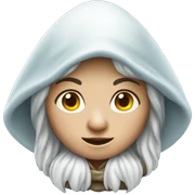 Mystical female gnome sticker